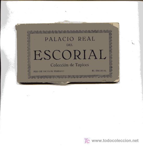 Postales: BLOC PALACIO REAL DEL ESCORIAL - Foto 1