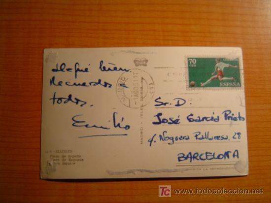 Postales: POSTAL MADRID PLAZA DE ESPA&Ntilde;A - Foto 2