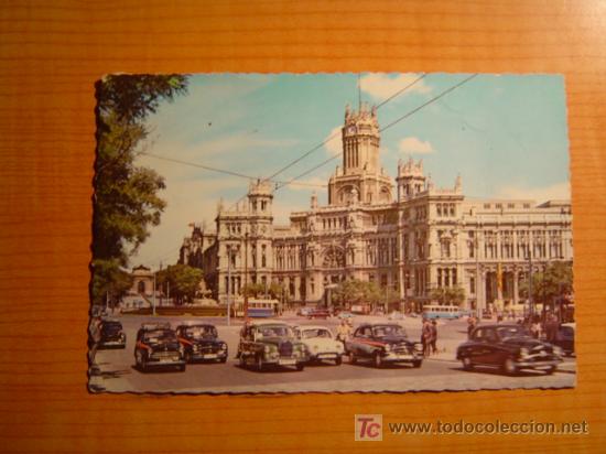 Postales: POSTAL MADRID PALACIO DE COMUNICACIONES - Foto 1