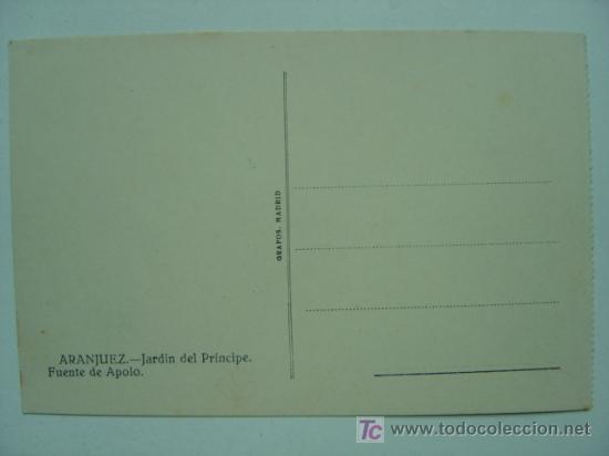 Postales: ARANJUEZ (MADRID) - Foto 2