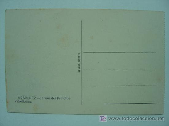 Postales: ARANJUEZ (MADRID) - Foto 2