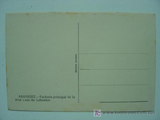Postales: ARANJUEZ (MADRID) - Foto 2