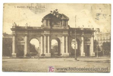 Postales: MADRID .. Puerta de Alcal&aacute; - Foto 1