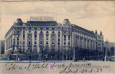 Postales: MADRID. PALACE HOTEL. (ED. BLASS). - Foto 1