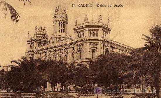 Postales: Madrid. Sal&oacute;n del Prado - Foto 1