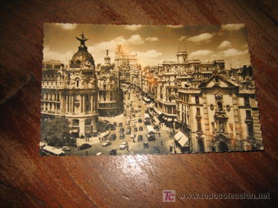 Postales: MADRID   AVENIDA DE JOSE ANTONIO - Foto 1