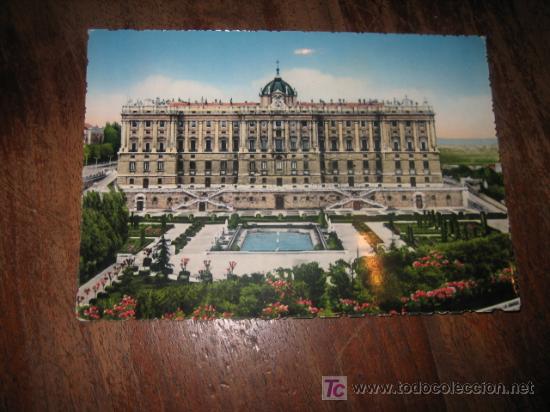 Postales: MADRID   ANTIGUO PALACIO REAL - Foto 1