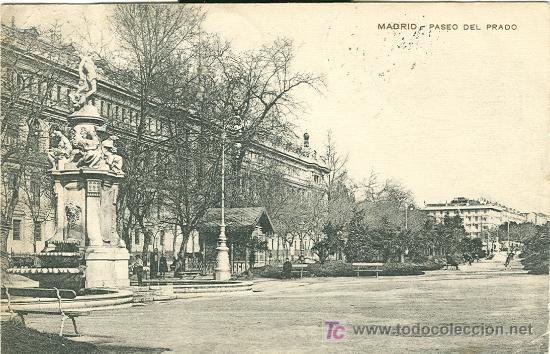 Postales: MADRID. PASEO DEL PRADO. - Foto 1