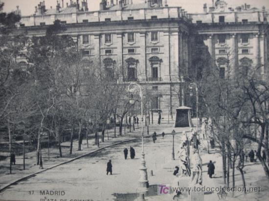 Postales: MADRID,PLAZA DE ORIENTE,THOMAS - Foto 1