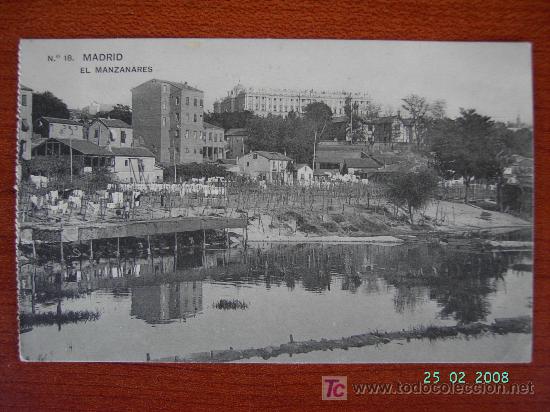Postales: MADRID - EL MANZANARES - Foto 1