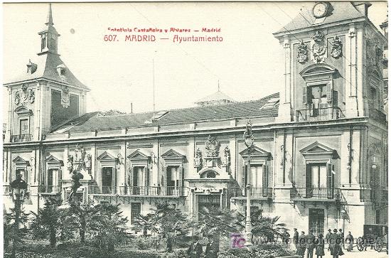Postales: MADRID. EL AYUNTAMIENTO. - Foto 1