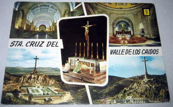Postkarten: ANTIGUA POSTAL DEL VALLE DE LOS CAIDOS EDITORIAL PATRIMONIO NACIONAL N&ordm;39 - A&Ntilde;O 1964 - POSTALES ESCU