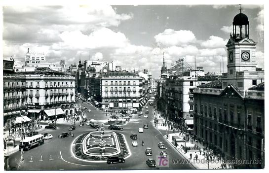 Postales: MADRID, PUERTA DEL SOL,       P22130 - Foto 1