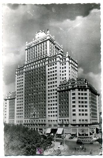 Postales: MADRID, EDIFICIO ESPA&Ntilde;A,       P22151 - Foto 1