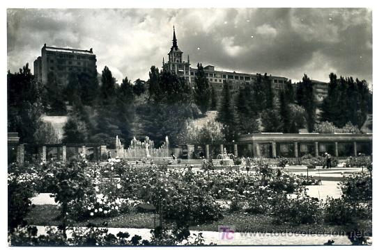 Postales: MADRID, JARDINES DE LA MONCLOA,       P22158 - Foto 1