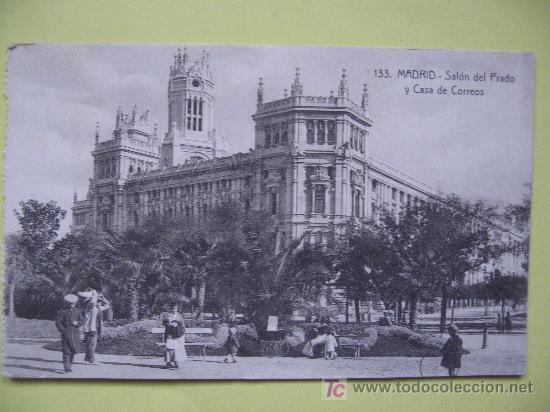 Postales: MADRID - SALON DEL PRADO - Foto 1