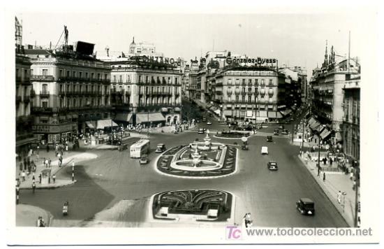 Postales: MADRID, PUERTA DEL SOL,       P22169 - Foto 1