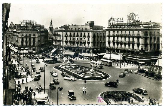 Postales: MADRID, PUERTA DEL SOL,       P22179 - Foto 1