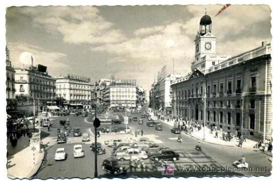 Postales: MADRID, PUERTA DEL SOL,       P22195 - Foto 1
