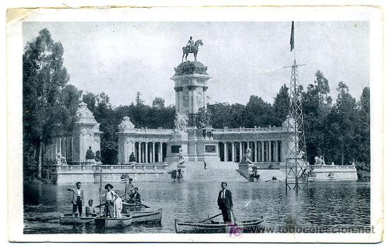 Postales: MADRID, ESTANQUE DEL RETIRO,       P22240 - Foto 1