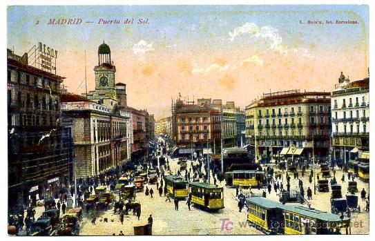 Postales: MADRID, PUERTA DEL SOL,       P22248 - Foto 1
