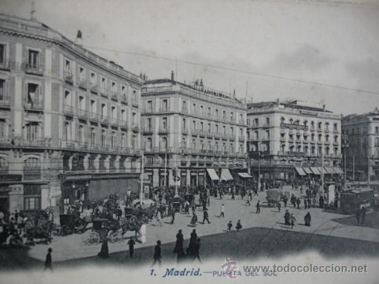 Postales: MADRID,PUERTA DEL SOL,S/C,LACOSTE - Foto 1