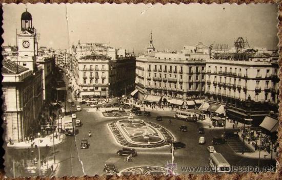 Postales: MADRID - PUERTA DEL SOL - Foto 1