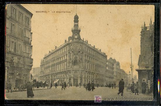 Postales: MADRID. LA EQUITATIVA. - Foto 1