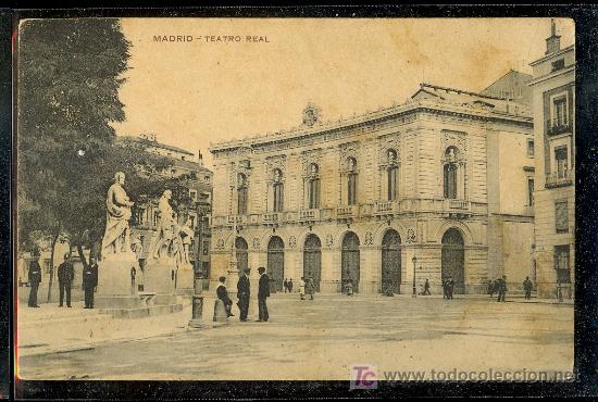 Postales: MADRID. TEATRO REAL. - Foto 1