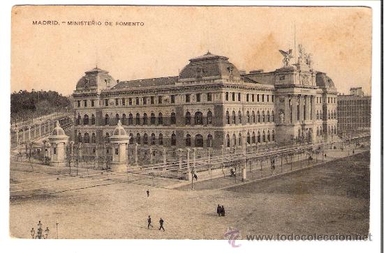 Postais: TARJETA POSTAL DE MADRID- MINISTERIO DE FOMENTO.