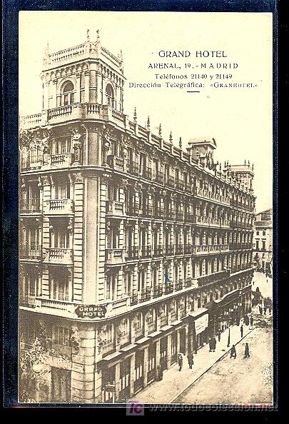 Postales: MADRID. GRAN HOTEL ARENAL. - Foto 1