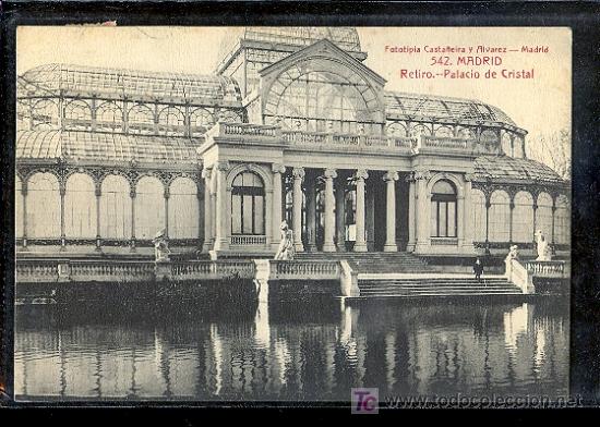Postales: MADRID. RETIRO, PALACIO DE CRISTAL. - Foto 1