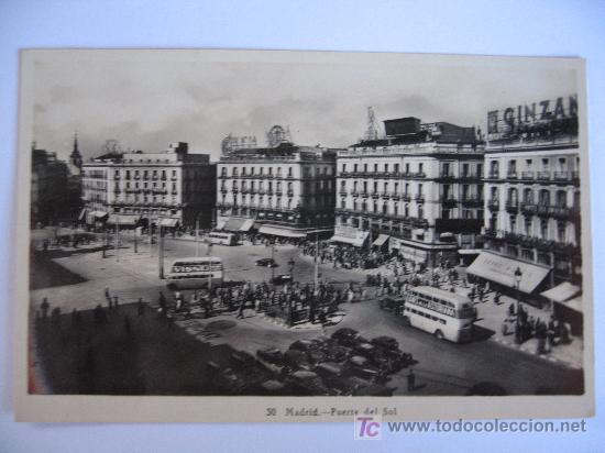 Postales: MADRID - PUERTA DEL SOL - SIN CIRCULAR - Foto 1