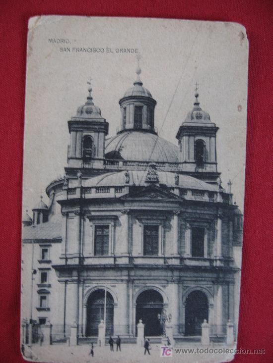 Postales: MADRID - SANFRANCISCO EL GRANDE - Foto 1