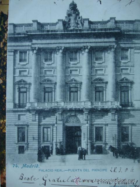 Postales: PALACIO.S/C,MADRID - Foto 1