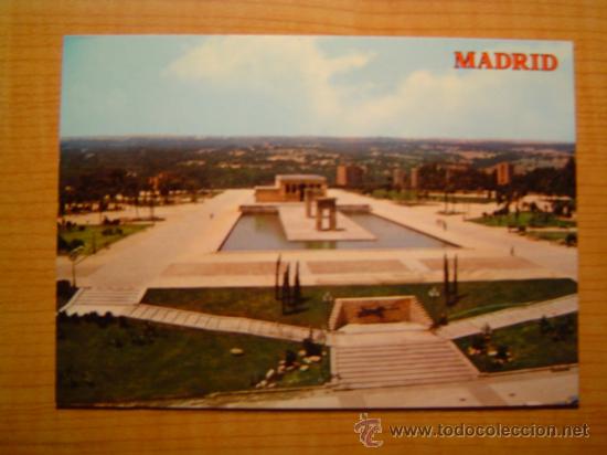 Postales: POSTAL MADRID TEMPLO DE DEBOT SIN CIRCULAR - Foto 1