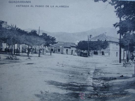 Postales: GUADARRAMA,ALAMEDA,S/C - Foto 1
