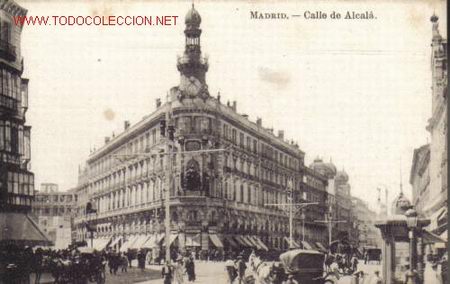 Postcards: TARJETA POSTAL DE MADRID- CALLE DE ALCALA.