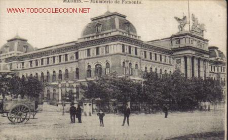 Cartoline: TARJETA POSTAL DE MADRID- MINISTERIO DE FOMENTO.