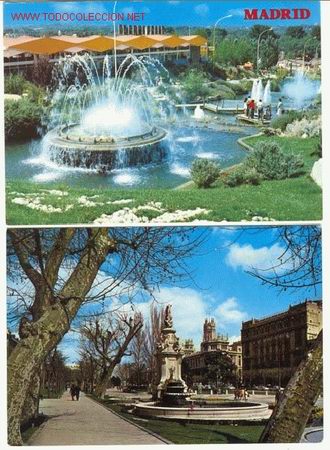Postales: 2 Postales Madrid / Impresas en 1968 y 1973 - Foto 1