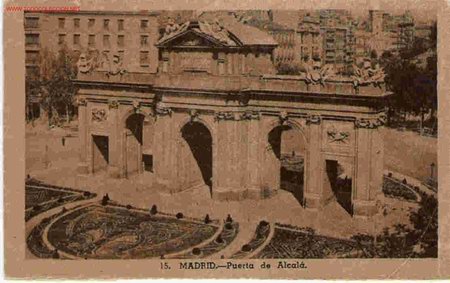 Postales: BONITA POSTAL DE MADRID - Foto 1
