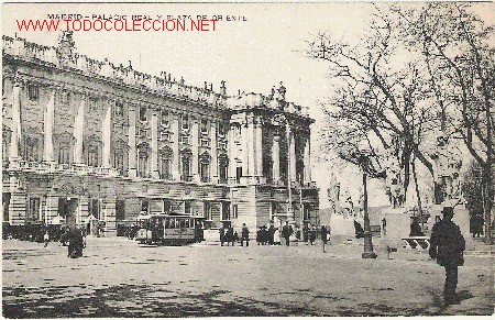 Postales: MADRID. PALACIO REAL Y PLAZA DE ORIENTE - Foto 1