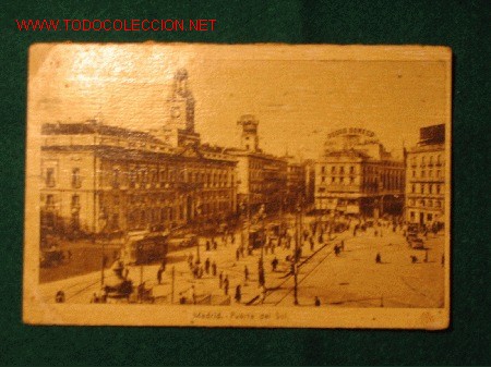 Postales: MADRID             PUERTA DEL SOL - Foto 1