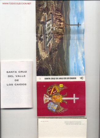 Postales: 18 POSTALES en Librillo  del VALLE    DE    LOS    CAIDOS - Foto 1