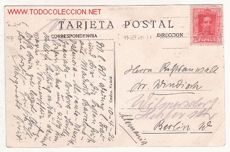 Postales: Reverso de la postal - Foto 2