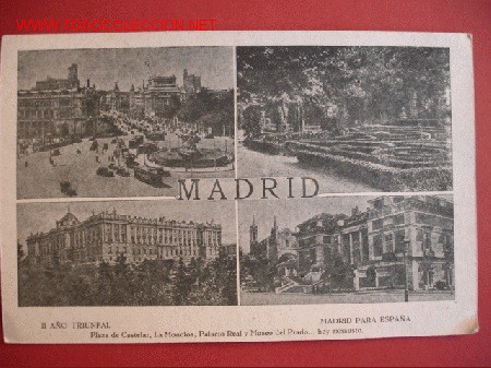 Postales: MADRID II A&Ntilde;O TRIUNFAL - Foto 1
