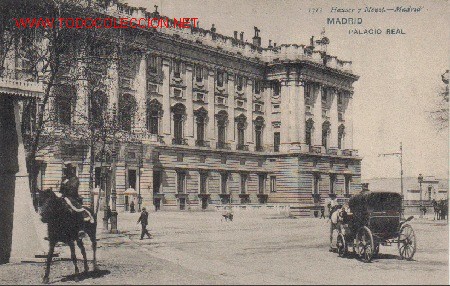Postales: MADRID - PALACIO REAL.- - Foto 1