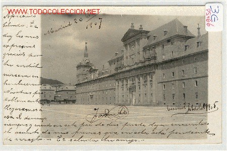 Postales: (PS-466) POSTAL MADRID - El Escorial. - Foto 1