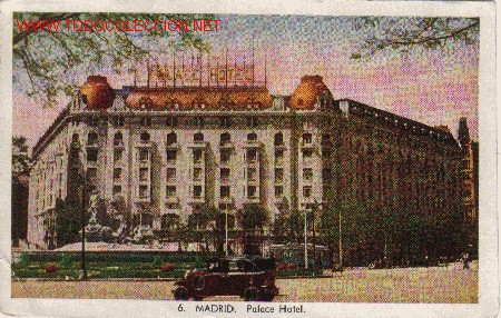 Postales: MADRID - PALACE HOTEL.- - Foto 1