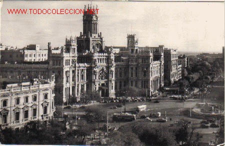 Postales: MADRID - CIBELES Y PASEO DEL PRADO.- - Foto 1